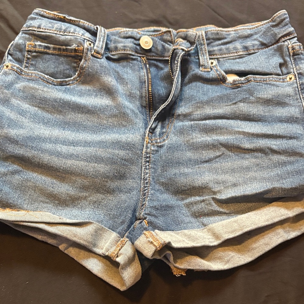 No Boundaries Blue Jean Shorts